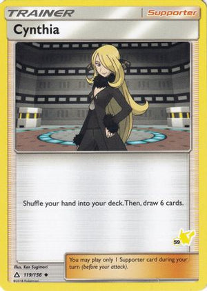 Cynthia (#59 Pikachu Stamped) 119 - Battle Academy