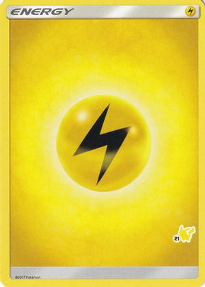 Lightning Energy (#21 Pikachu Stamped) - Battle Academy - Poke-Collect