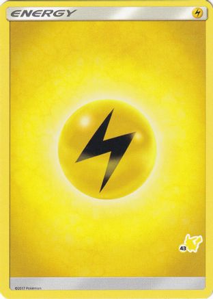 Lightning Energy (#43 Pikachu Stamped) - Battle Academy - Poke-Collect