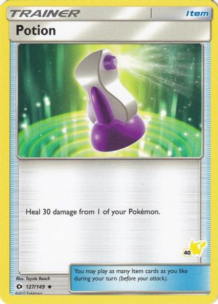 Potion - 127/149 (#40 Pikachu Stamped) 127 - Battle Academy - Poke-Collect
