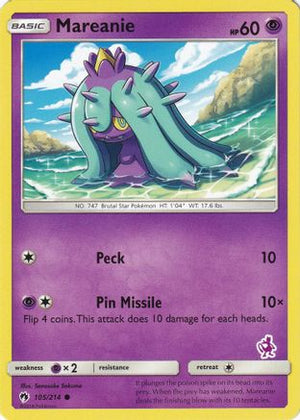 Mareanie (Mewtwo Stamped) 105 - Battle Academy - Poke-Collect