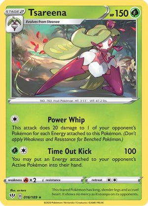 Tsareena 16/189 - Darkness Ablaze - Poke-Collect