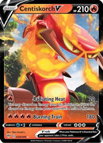 Centiskorch V 33/189 - SWSH03 Darkness Ablaze Holofoil - Poke-Collect