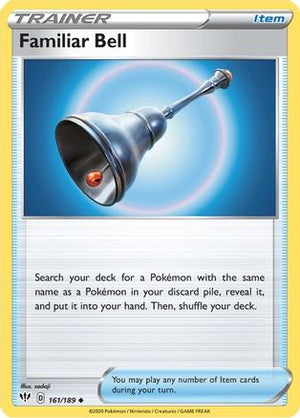 Familiar Bell 161/189 - Darkness Ablaze Reverse Holofoil - Poke-Collect