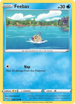 Feebas 38/189 - SWSH03 Darkness Ablaze - Poke-Collect