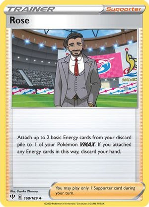 Rose 168/189 - Darkness Ablaze - Poke-Collect