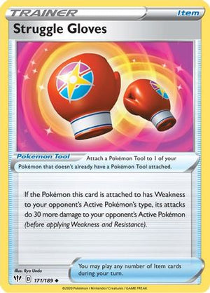 Struggle Gloves 171/189 - Darkness Ablaze - Poke-Collect
