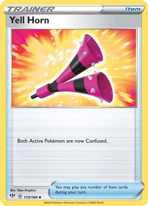 Yell Horn 173/189 - Darkness Ablaze Reverse Holofoil - Poke-Collect