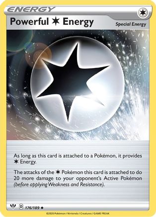 Powerful C Energy 176/189 - SWSH03 Darkness Ablaze - Poke-Collect