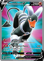 Houndoom V (Full Art) 178/189 - SWSH03 Darkness Ablaze Holofoil - Poke-Collect