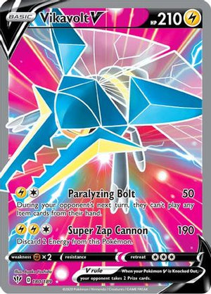 Vikavolt V 180/189 - Darkness Ablaze Holofoil - Poke-Collect