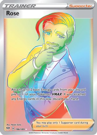 Rose 196/189 - Darkness Ablaze Holofoil - Poke-Collect