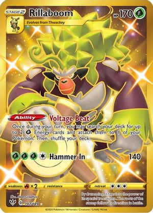 Rillaboom 197/189 - Darkness Ablaze Holofoil - Poke-Collect