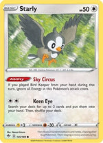 Starly 145/189 - Darkness Ablaze Reverse Holofoil - Poke-Collect