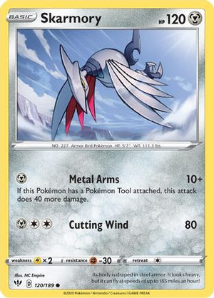 Skarmory 120/189 - Darkness Ablaze - Poke-Collect