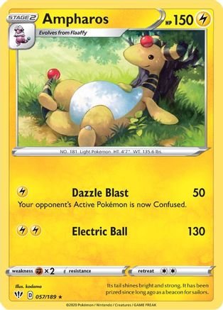 Ampharos 57/189 - Darkness Ablaze - Poke-Collect