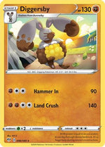 Diggersby 96/189 - SWSH03 Darkness Ablaze Reverse Holofoil - Poke-Collect