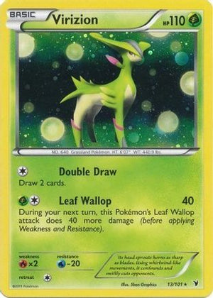Virizion - 13/101 (Cosmos Holo) 13 - Blister Exclusives Holofoil - Poke-Collect