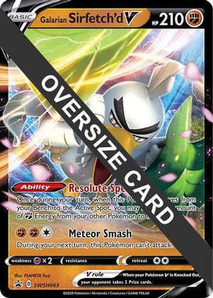 Galarian Sirfetch'd V - SWSH043 SWSH043 - Jumbo Cards Holofoil - Poke-Collect