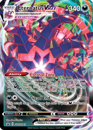 Eternatus VMAX SWSH045/307 - SWSH Black Star Promos Holofoil - Poke-Collect