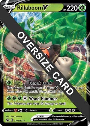 Rillaboom V - SWSH014 SWSH014 - Jumbo Cards Holofoil - Poke-Collect