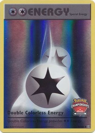 Double Colorless Energy - 90/108 (Oceania Championships) 90 - League & Championship Cards Reverse Holofoil - Poke-Collect