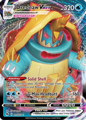Drednaw VMAX 15/73 - Champions Path Holofoil - Poke-Collect