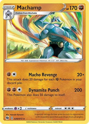 Machamp 26/73 - Champions Path Holofoil - Poke-Collect