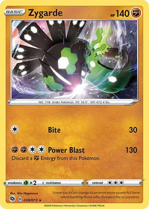 Zygarde 28/73 - Champions Path Reverse Holofoil - Poke-Collect