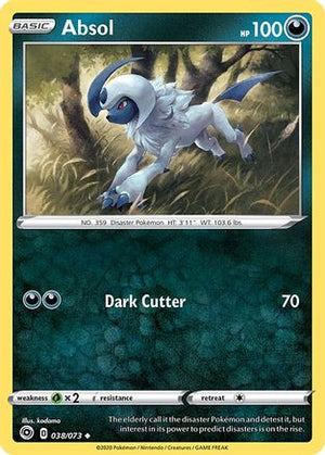 Absol 38/73 - Champions Path Reverse Holofoil - Poke-Collect