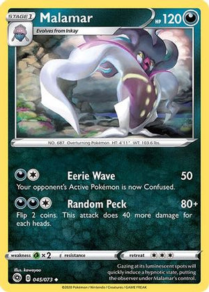 Malamar 45/73 - Champions Path - Poke-Collect