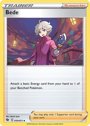 Bede 50/73 - Champions Path - Poke-Collect