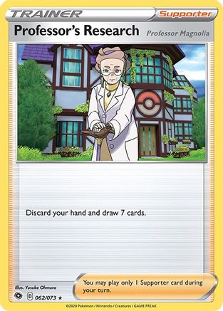 Professor's Research 62/73 - Champions Path Reverse Holofoil - Poke-Collect