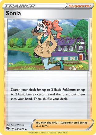 Sonia 65/73 - Champions Path Reverse Holofoil - Poke-Collect