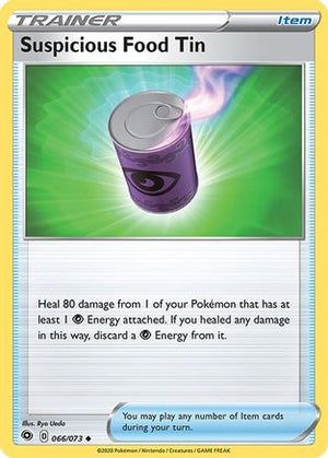 Suspicious Food Tin 66/73 - Champions Path - Poke-Collect