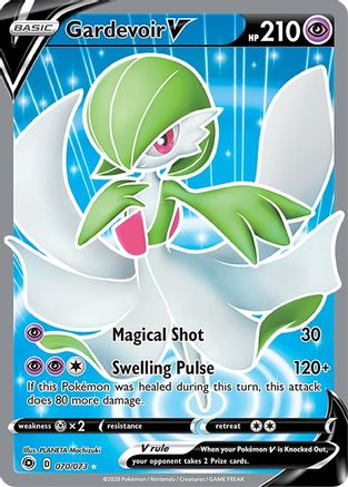 Gardevoir V 70/73 - Champions Path Holofoil - Poke-Collect