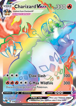 Charizard VMAX (Secret) 74/73 - Champions Path Holofoil - Poke-Collect