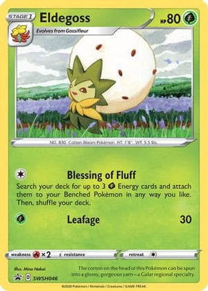 Eldegoss SWSH046/307 - SWSH Black Star Promos Holofoil - Poke-Collect
