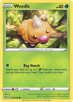 Weedle 1/185 - Vivid Voltage - Poke-Collect