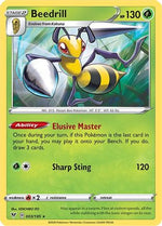 Beedrill 3/185 - SWSH04 Vivid Voltage Reverse Holofoil - Poke-Collect