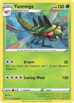 Yanmega 7/185 - Vivid Voltage Reverse Holofoil - Poke-Collect
