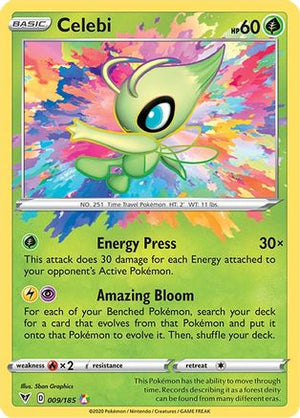 Celebi 9/185 - Vivid Voltage Holofoil