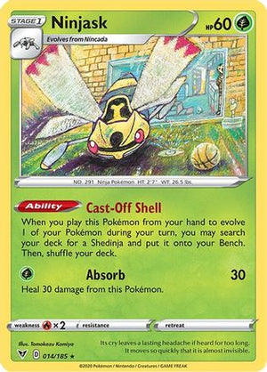 Ninjask 14/185 - Vivid Voltage - Poke-Collect