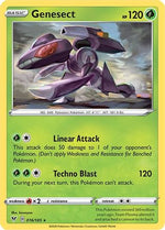 Genesect 16/185 - SWSH04 Vivid Voltage Reverse Holofoil - Poke-Collect