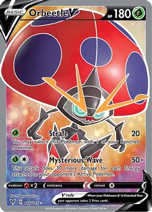 Orbeetle V 166/185 - Vivid Voltage Holofoil - Poke-Collect