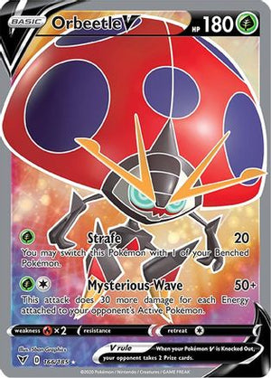Orbeetle V 166/185 - Vivid Voltage Holofoil - Poke-Collect