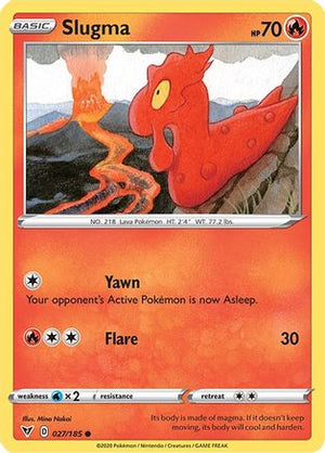 Slugma 27/185 - Vivid Voltage - Poke-Collect