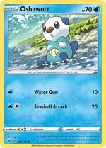 Oshawott 33/185 - SWSH04 Vivid Voltage Reverse Holofoil - Poke-Collect