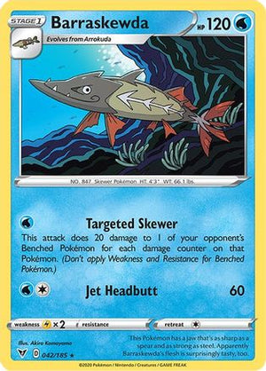 Barraskewda 42/185 - Vivid Voltage - Poke-Collect