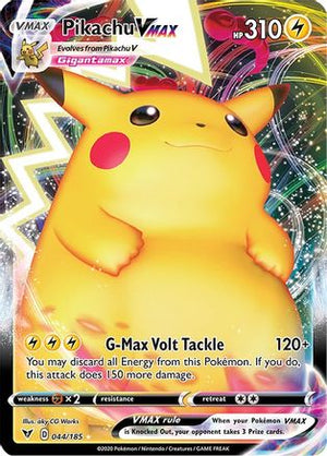 Pikachu VMAX 44/185 - Vivid Voltage Holofoil - Poke-Collect